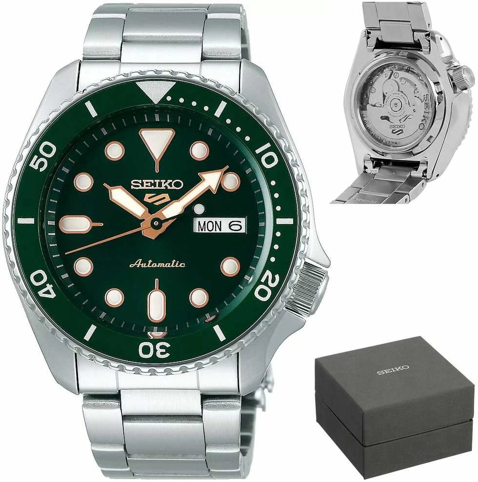 Laikrodis MEN'S WATCH SEIKO 5 SRPD63K1 AUTOMATIC + BOX