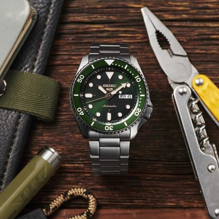Laikrodis MEN'S WATCH SEIKO 5 SRPD63K1 AUTOMATIC + BOX