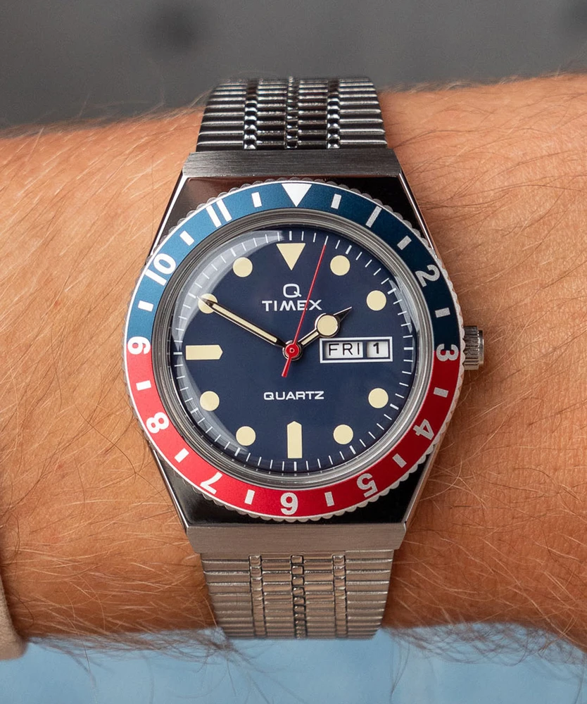 Laikrodis TIMEX Q DIVER - Mėlynas TW2T807007U
