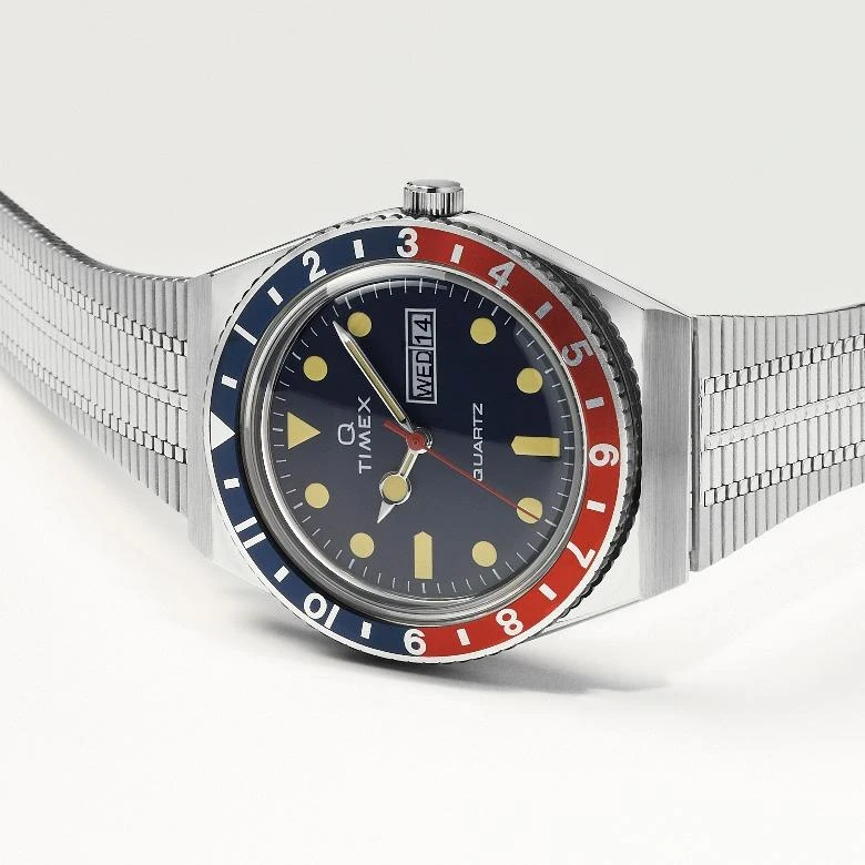 Laikrodis TIMEX Q DIVER - Mėlynas TW2T807007U