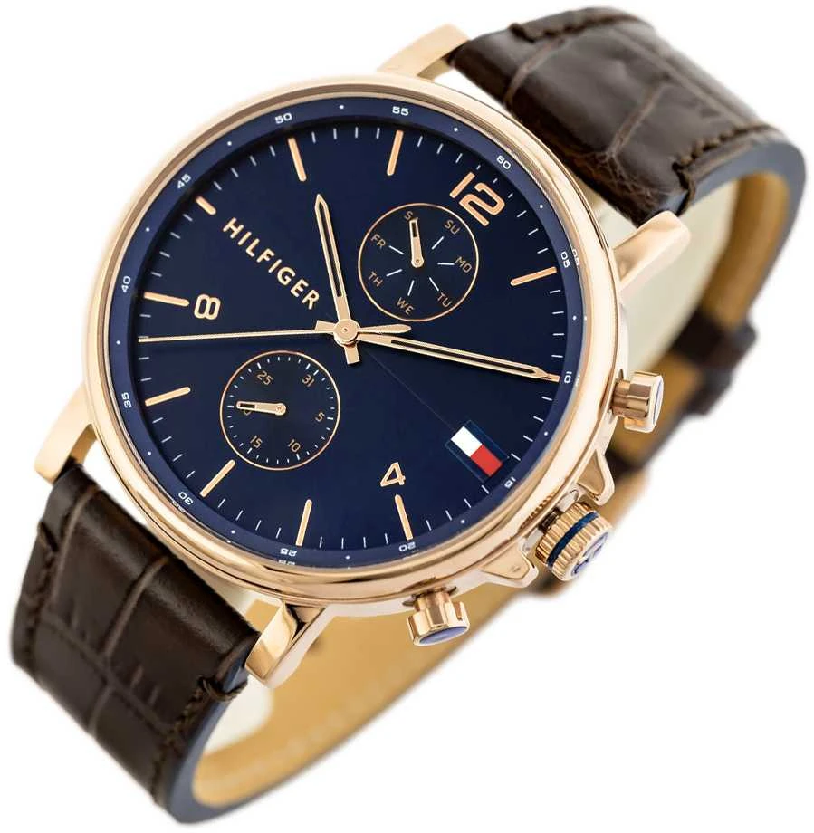 Vyriškas laikrodis TOMMY HILFIGER 1710418 DANIEL (zf010c) + BOX