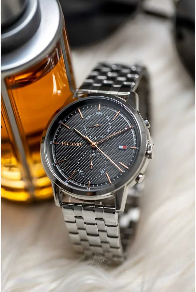 TOMMY HILFIGER VYRIŠKAS LAIKRODIS 1710431 Easton + DĖŽUTĖ