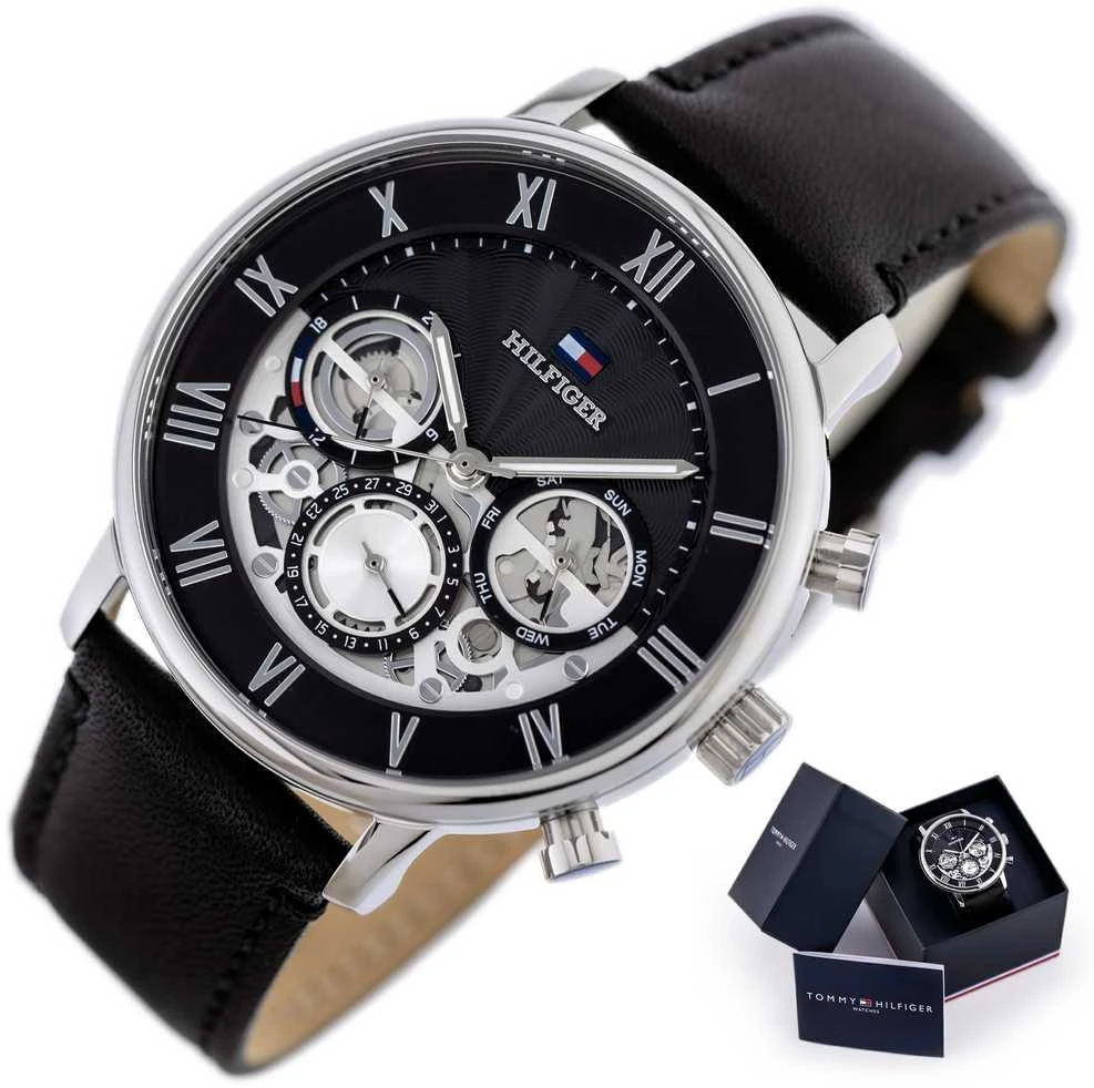Laikrodis TOMMY HILFIGER MEN'S WATCH 1710565 Legend (zf107c) + BOX
