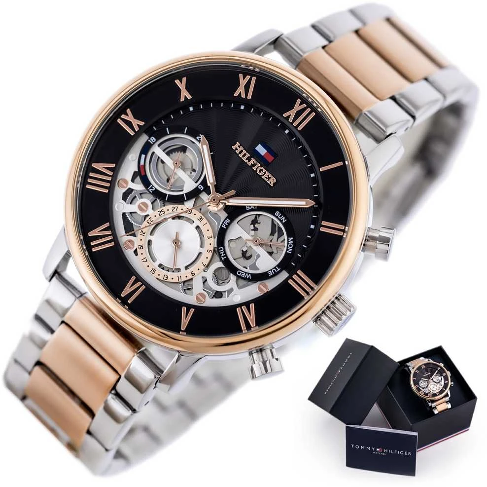 Laikrodis TOMMY HILFIGER MEN'S WATCH 1710570 Legend (zf107b) + BOX