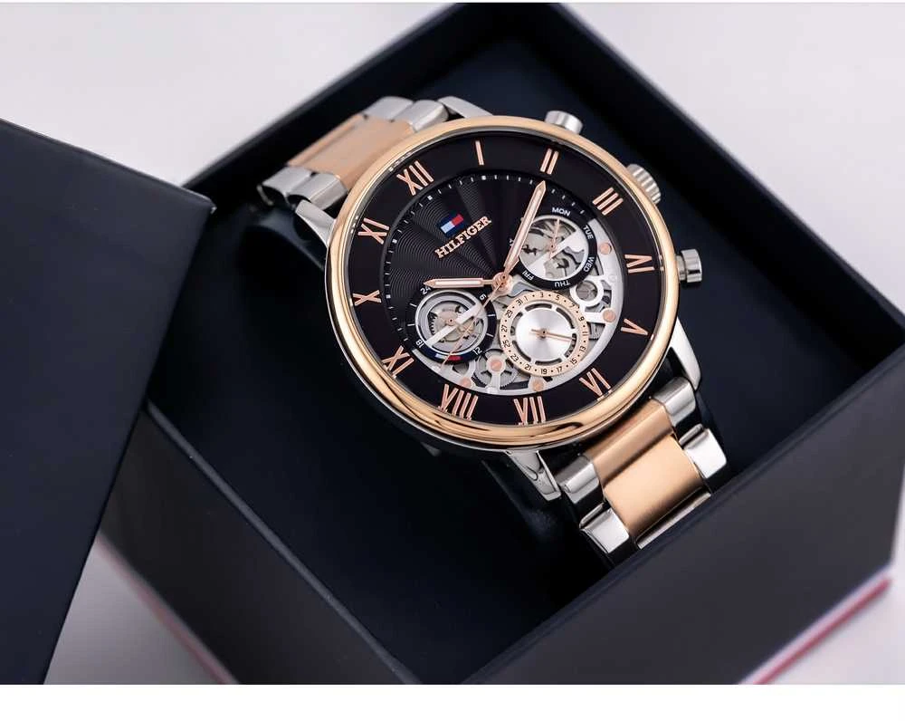 Laikrodis TOMMY HILFIGER MEN'S WATCH 1710570 Legend (zf107b) + BOX