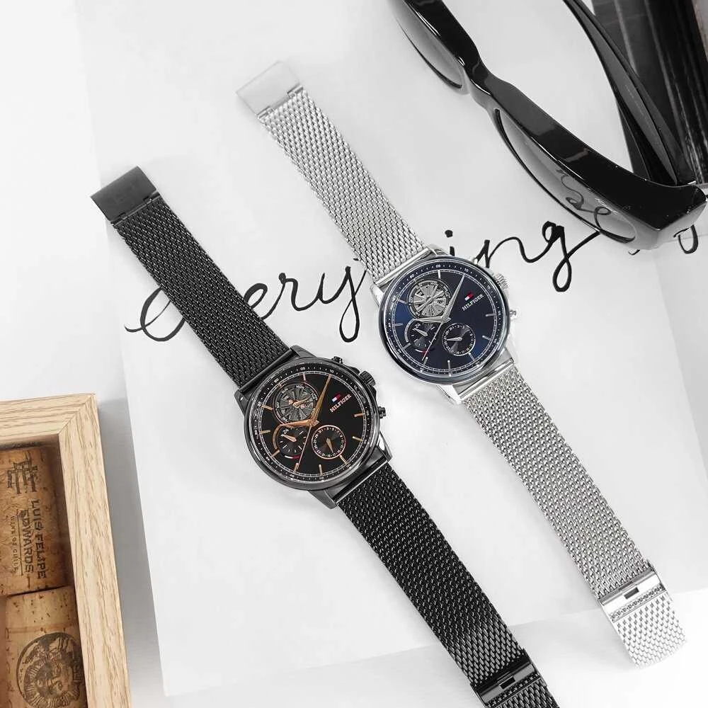 Vyriškas laikrodis TOMMY HILFIGER 1710610 (zf112a) + BOX