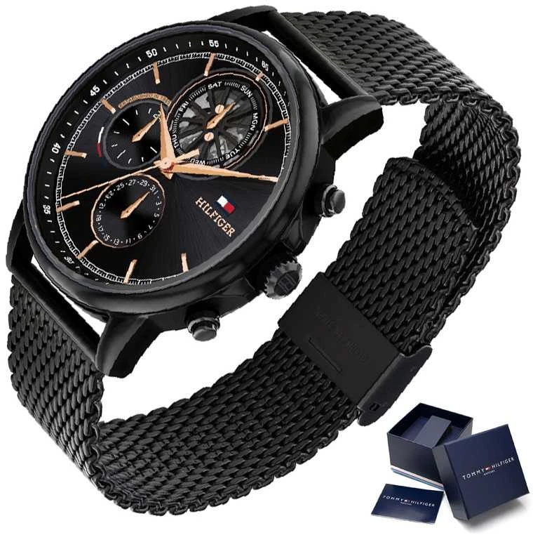 Vyriškas laikrodis TOMMY HILFIGER 1710610 (zf112a) + BOX
