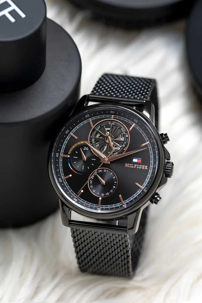 Vyriškas laikrodis TOMMY HILFIGER 1710610 (zf112a) + BOX