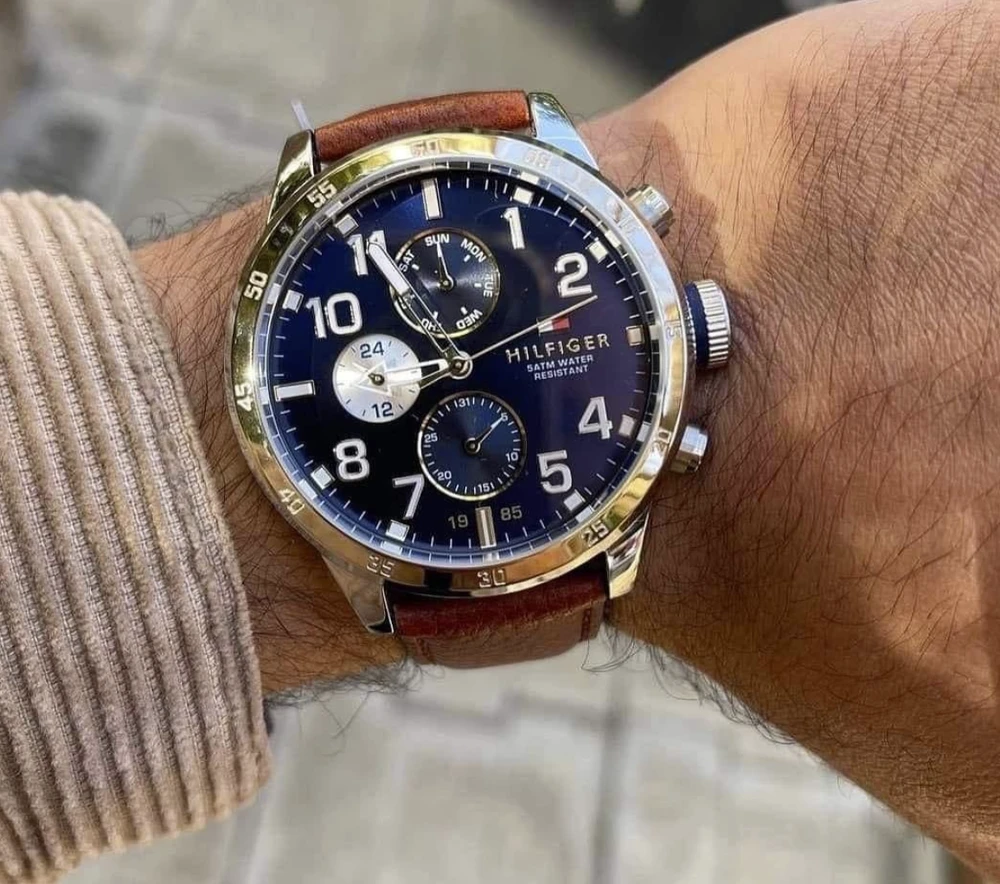 Laikrodis TOMMY HILFIGER MEN'S WATCH 1791137 TRENT (zf002b)