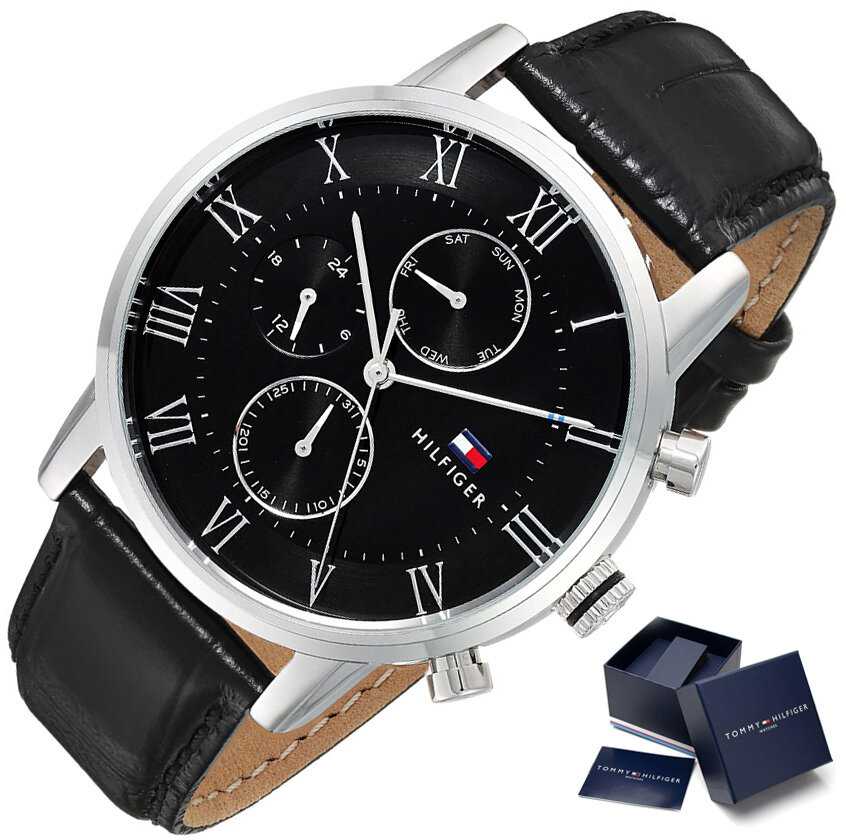 Vyriškas laikrodis TOMMY HILFIGER 1791401 KANE (zf045c)