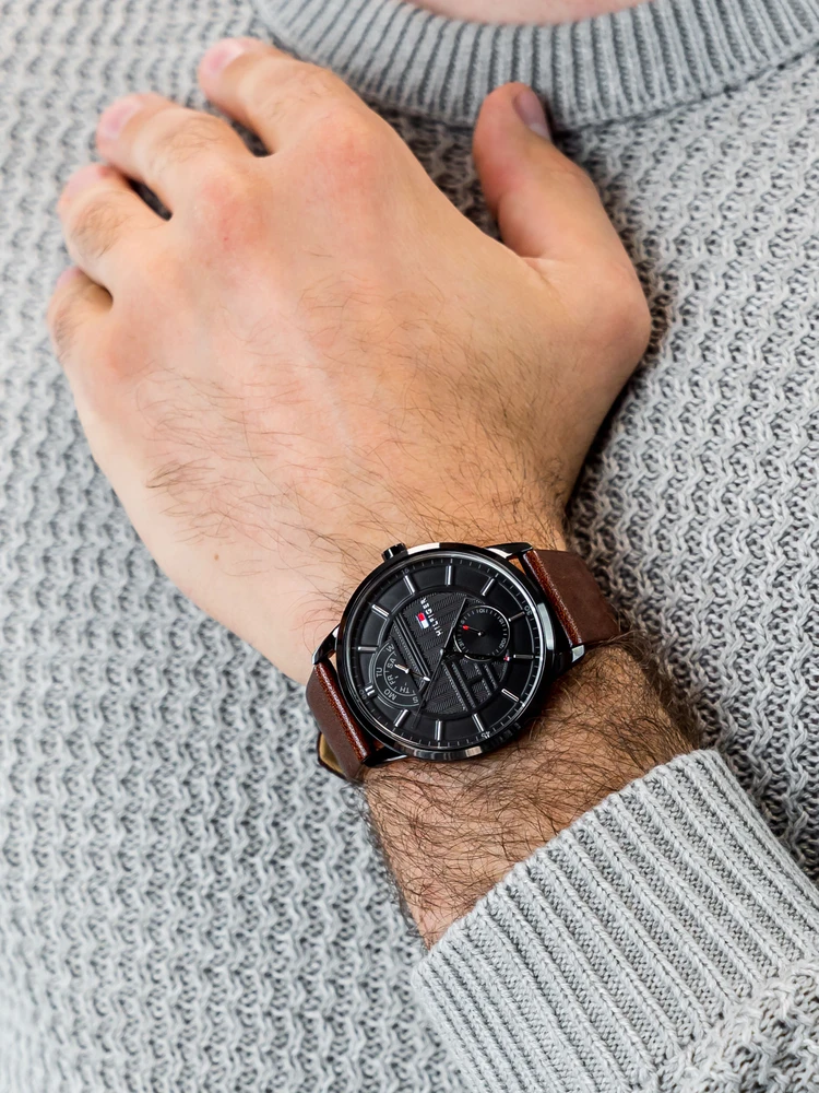 Vyriškas laikrodis TOMMY HILFIGER 1791604 HUNTER (zf079b)