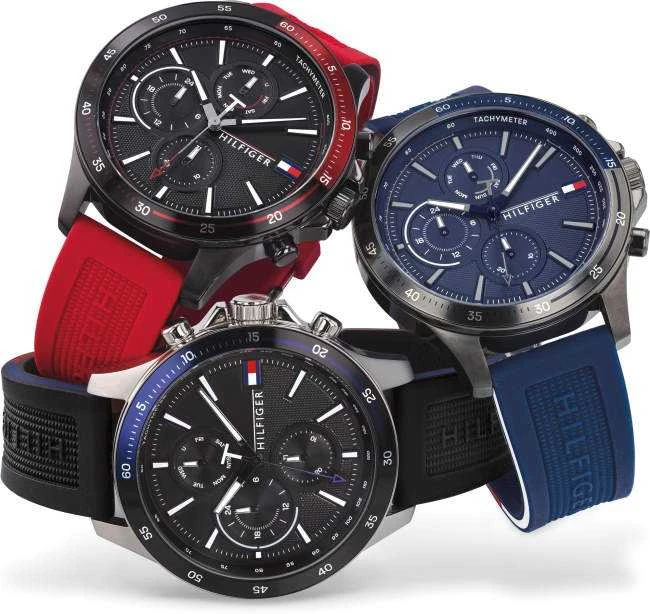 Vyriškas laikrodis TOMMY HILFIGER 1791724 BANK (zf023d)
