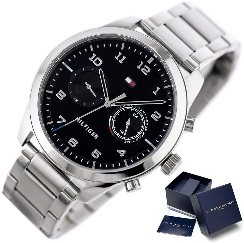TOMMY HILFIGER VYRIŠKAS LAIKRODIS 1791784 PATRICK (zf034c)