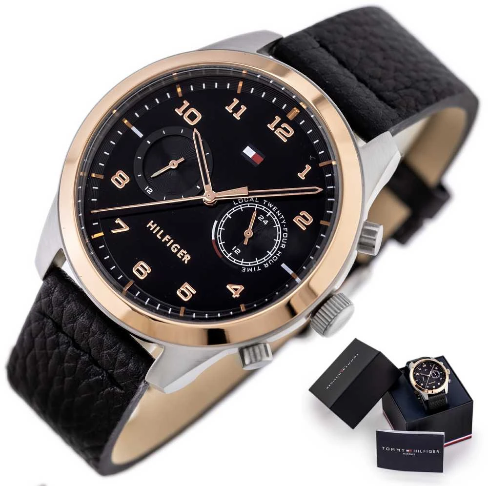 VYRIŠKAS LAIKRODIS TOMMY HILFIGER 1791786 PATRICK (zf096a)