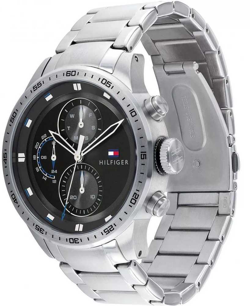 Vyriškas laikrodis TOMMY HILFIGER 1791805 TRENT (zf068a) + BOX
