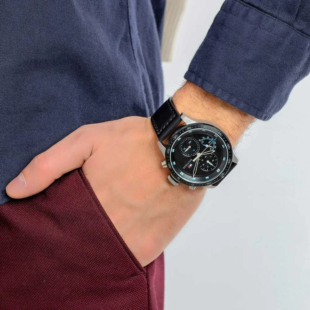 TOMMY HILFIGER VYRIŠKAS LAIKRODIS 1791810 TRENT (zf042c)
