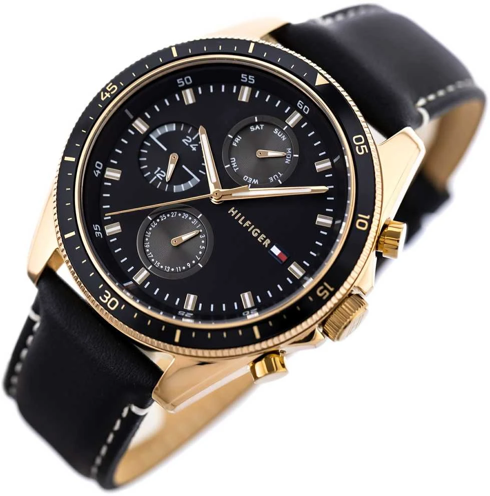 Vyriškas laikrodis TOMMY HILFIGER 1791836 PARKER (zf041c) + BOX