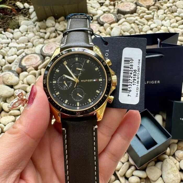 Vyriškas laikrodis TOMMY HILFIGER 1791836 PARKER (zf041c) + BOX