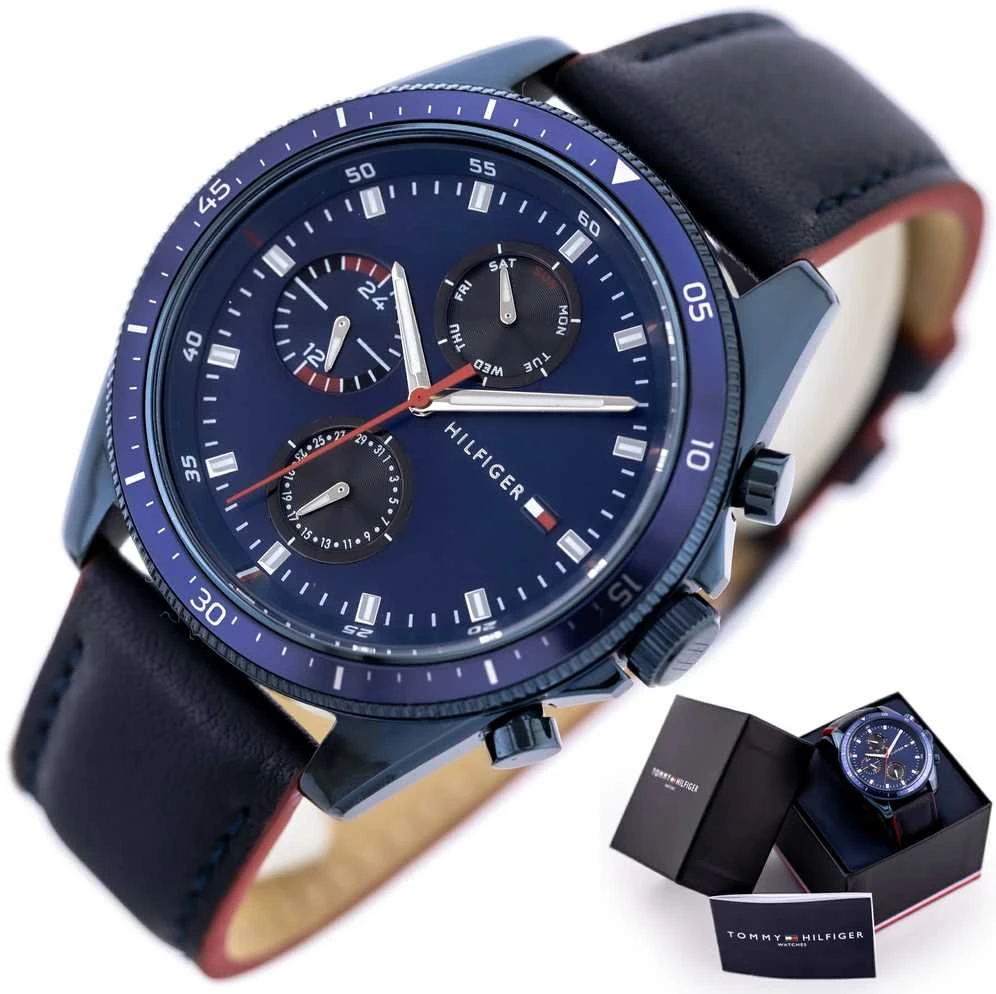 Laikrodis TOMMY HILFIGER MEN'S WATCH 1791839 PARKER (zf041b)