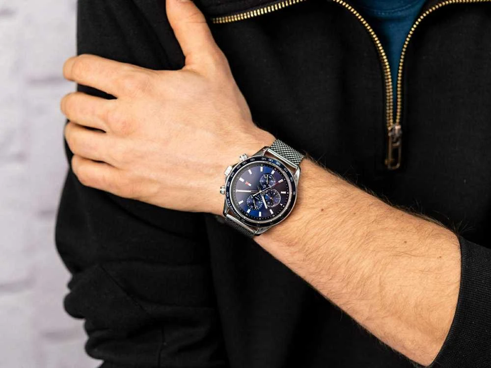 TOMMY HILFIGER VYRIŠKAS LAIKRODIS 1792018 Miles (zf113a) + DĖŽUTĖ