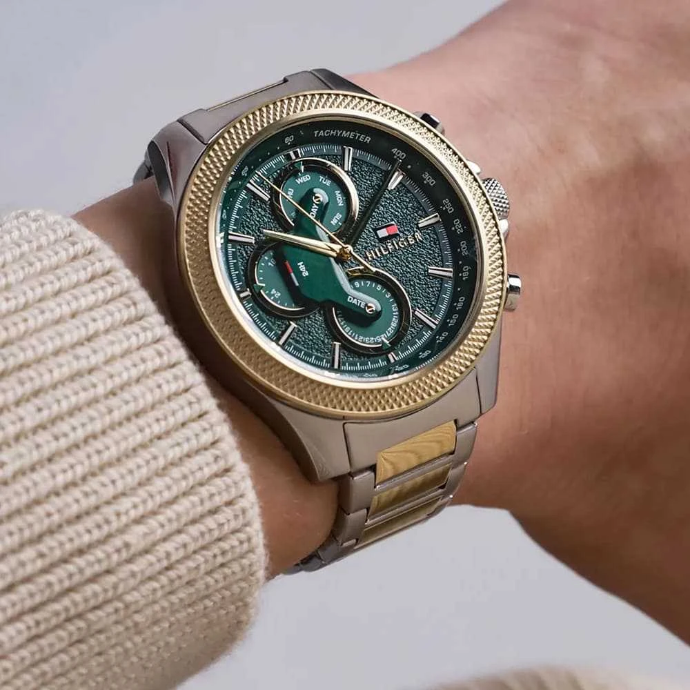 TOMMY HILFIGER Clark vyriškas laikrodis 1792079 (zf105a) + dėžutė