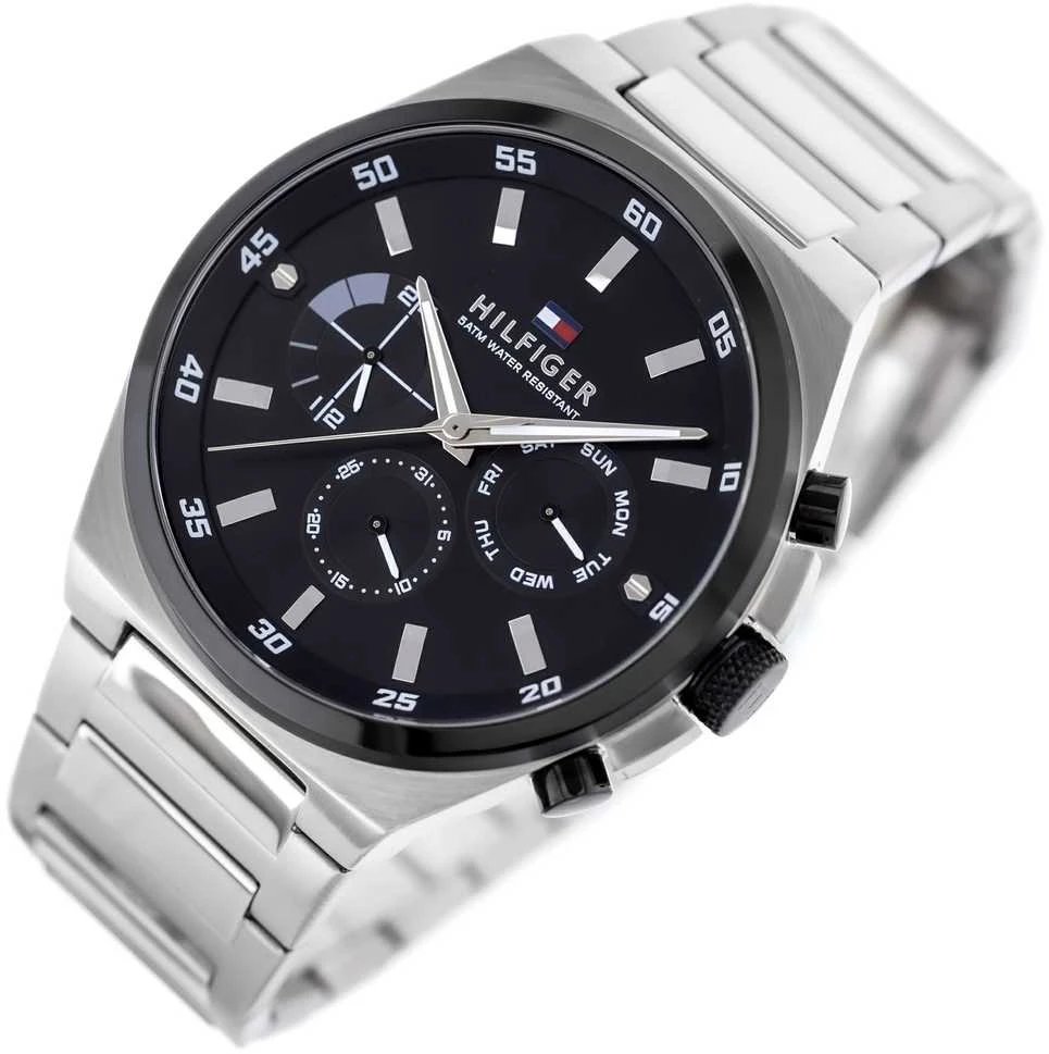 Laikrodis TOMMY HILFIGER DEXTER MEN'S WATCH 1792087 (zf104b) + BOX