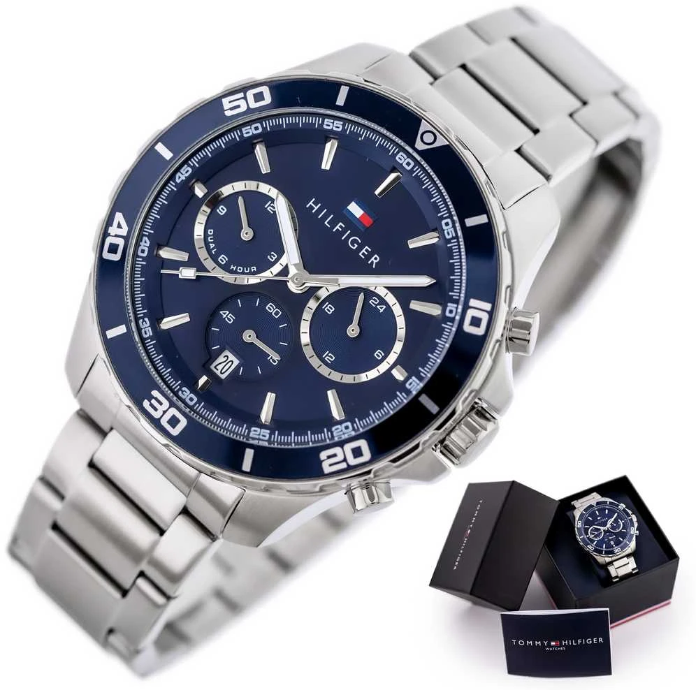 TOMMY HILFIGER Jordan vyriškas laikrodis 1792094 + dėžutė