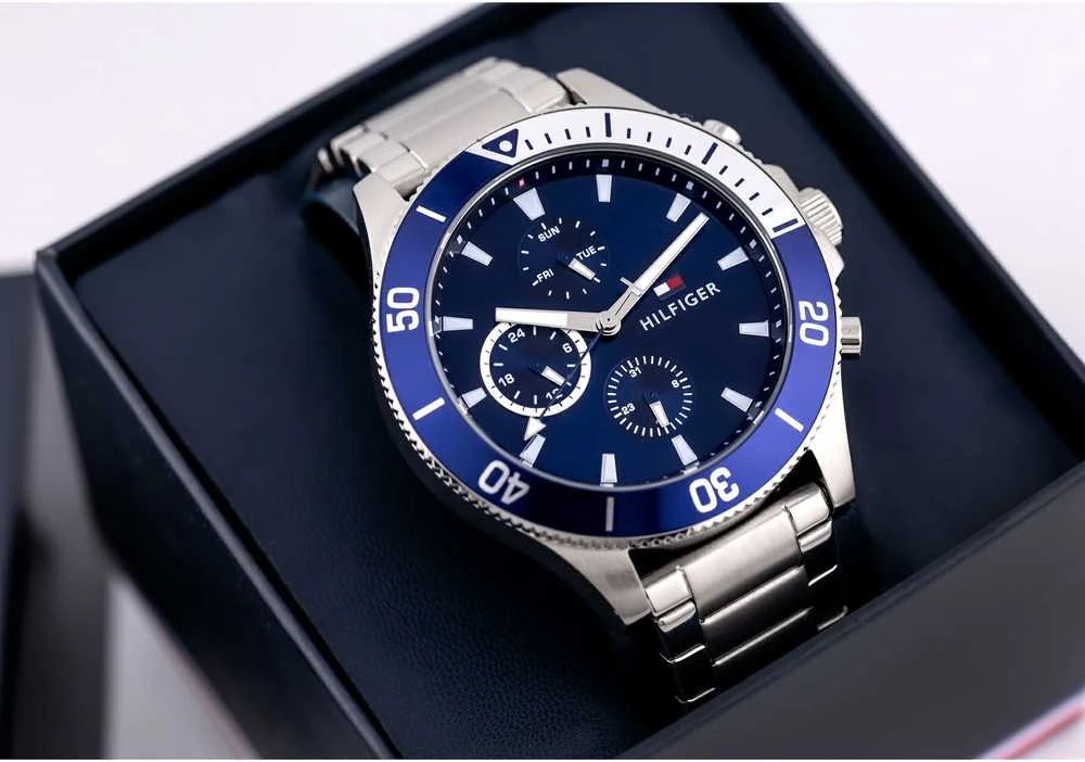 Laikrodis TOMMY HILFIGER LARSON MEN'S WATCH 1791917 (zf088d)