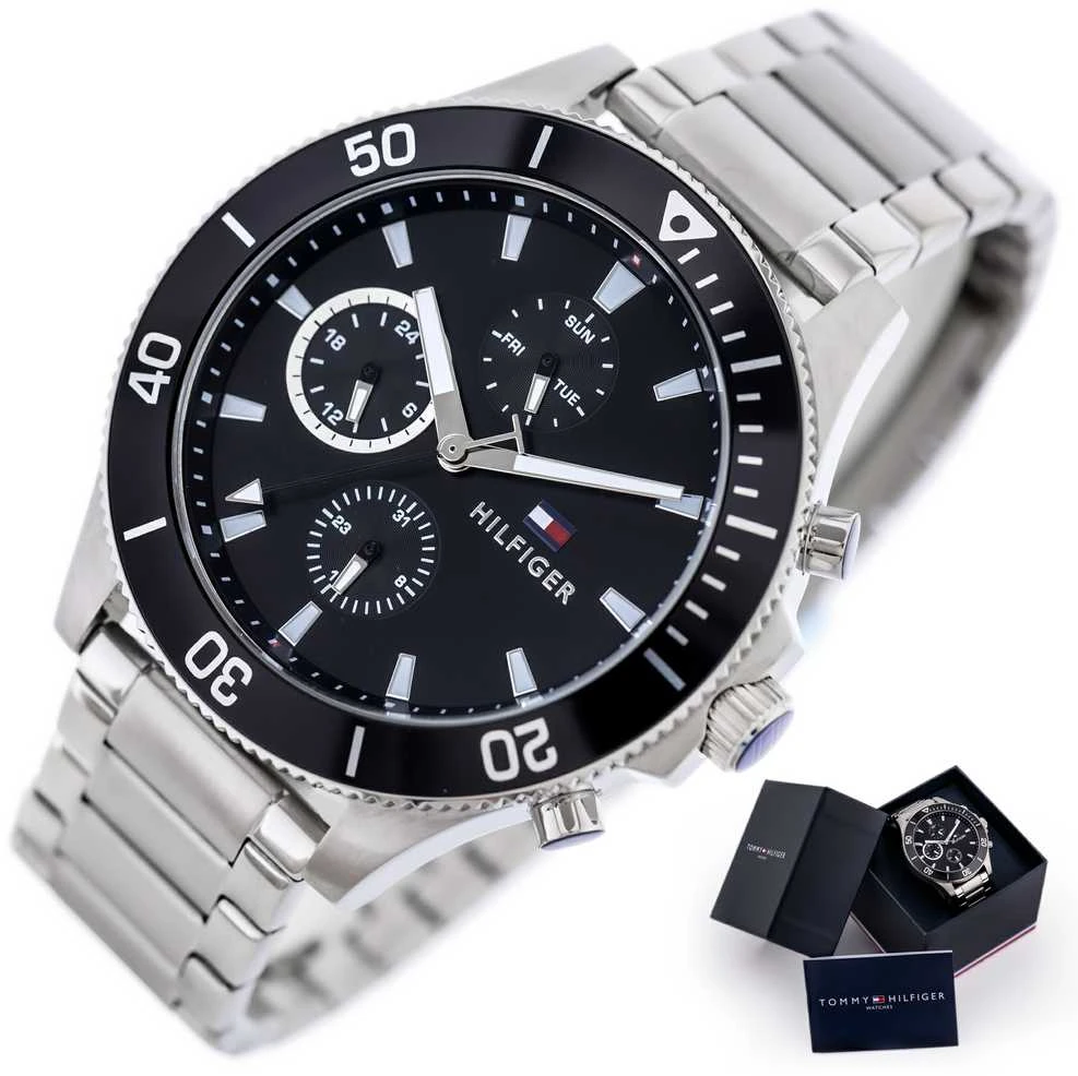 Laikrodis TOMMY HILFIGER LARSON MEN'S WATCH 1791916 (zf088e)