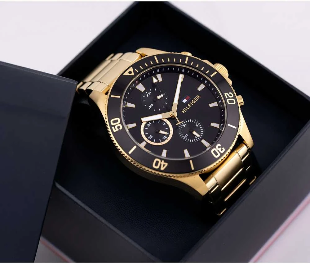 Laikrodis TOMMY HILFIGER LARSON MEN'S WATCH 1791919 (zf088b)