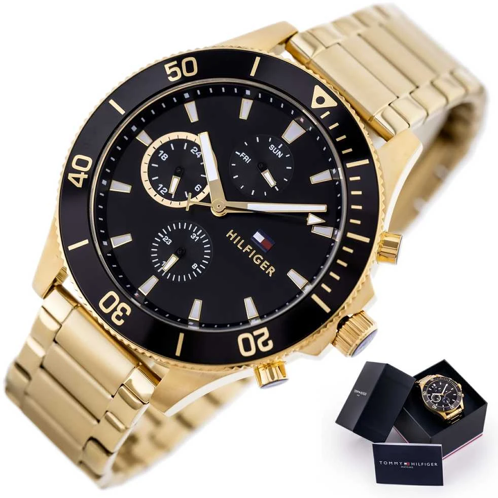 Laikrodis TOMMY HILFIGER LARSON MEN'S WATCH 1791919 (zf088b)