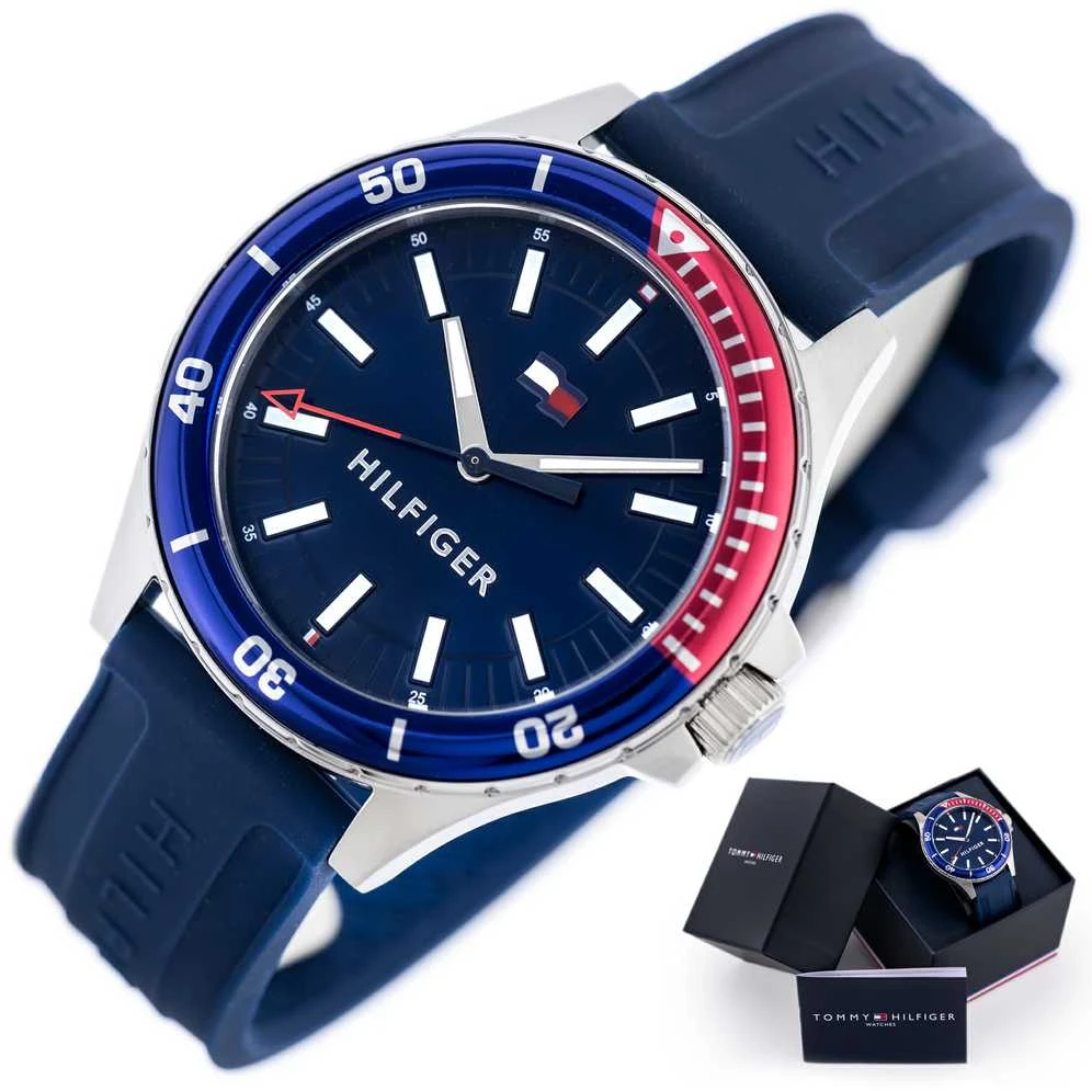 TOMMY HILFIGER Logan vyriškas laikrodis 1792009 (zf106c)