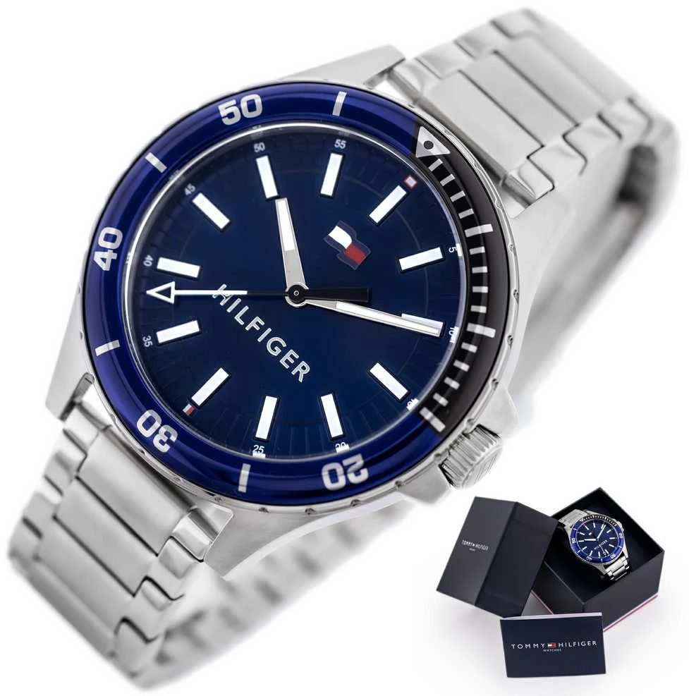 TOMMY HILFIGER Logan vyriškas laikrodis 1792012 (zf106b)