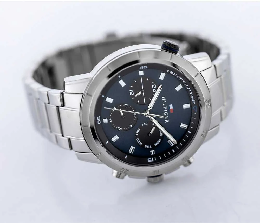 TOMMY HILFIGER Troy vyriškas laikrodis 1792104 + dėžutė