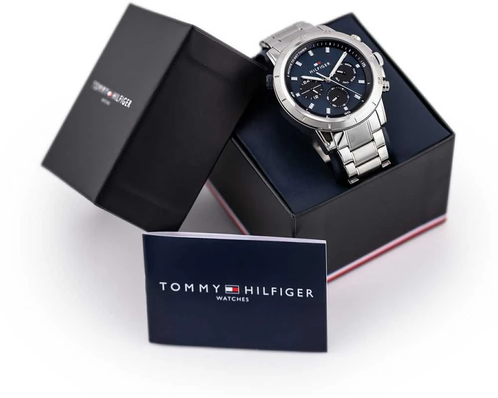 TOMMY HILFIGER Troy vyriškas laikrodis 1792104 + dėžutė