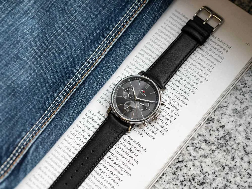 Vyriškas laikrodis TOMMY HILFIGER TYSON 1710586 (zf100g) + BOX