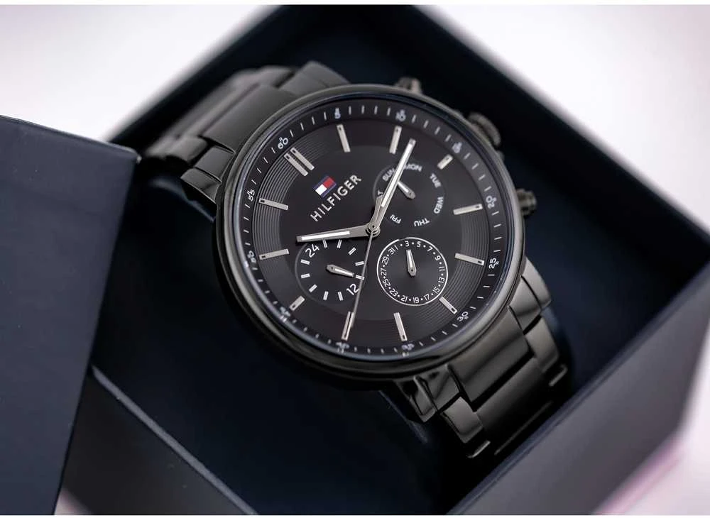 Vyriškas laikrodis TOMMY HILFIGER TYSON 1710590 (zf100c) + BOX