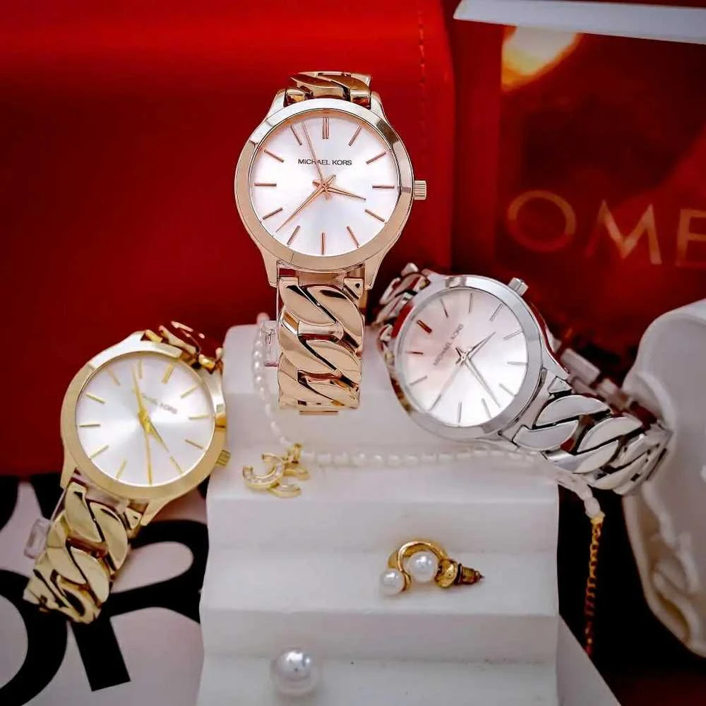 Laikrodis WOMEN'S WATCH Michael Kors Slim Runway MK7472 + BOX