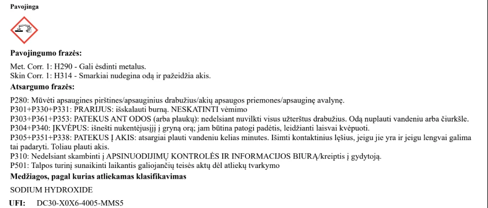 Diwa D2 – Profesionalus plovimo skystis komercinėms indaplovėms, 10 L