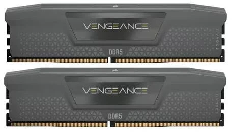 RAM CORSAIR VENGEANCE 64GB 2x32GB DDR5 5600MT/s DIMM CL40-44-44-90 1.25V AMD EXPO ir Intel XMP - pilka