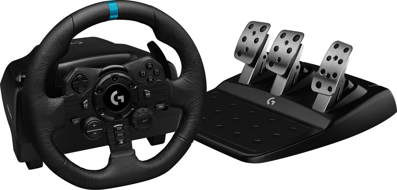 Logitech G923 TRUEFORCE simuliacinis lenktynių vairas su pedalais, skirtas PlayStation/PC