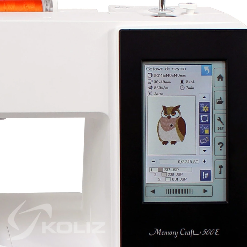 Siuvimo mašina Janome MC500E Limited edition