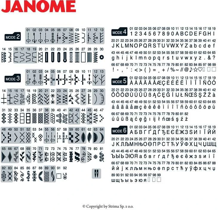 Siuvimo mašina Janome TXL607/4120QDC