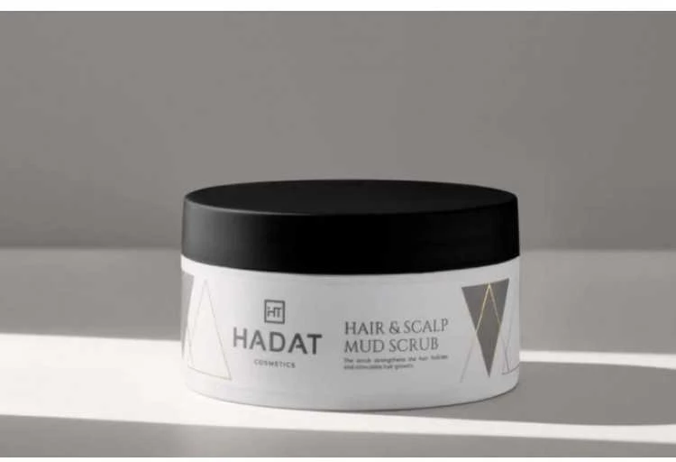 Hadat Cosmetics Hair & Scalp Mud Scrub galvos odos šveitiklis, 300 ml