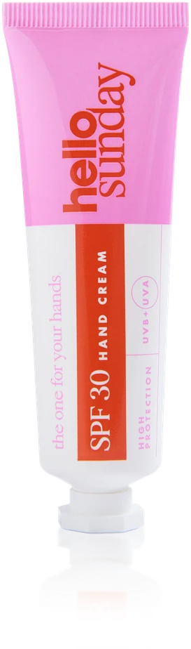Hello Sunday The One For Your Hands rankų kremas su SPF 30 ir hialurono rūgštimi, 30 ml
