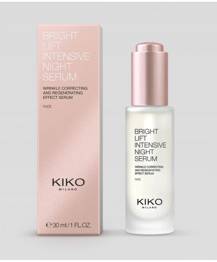 Kiko Milano atkuriantis, liftinguojantis intensyvus naktinis veido serumas nuo raukšlių, 30 ml