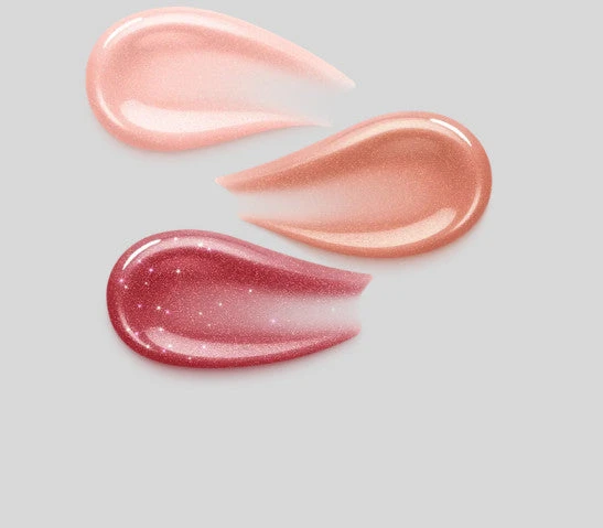 Kiko Milano mini lūpų blizgių rinkinys: 3 drėkinamieji lūpų blizgesiai su apimties suteikiančiu 3D efektu