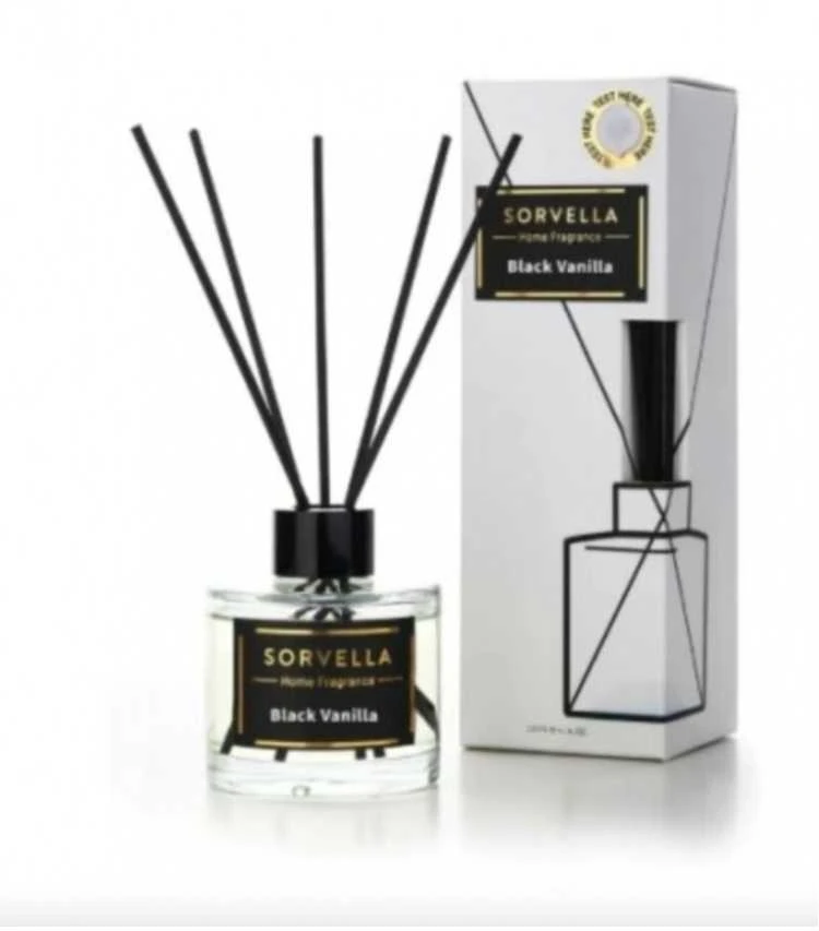 Drėkintuvas Sorvella Perfume Juodas Vanilla, 120 ml