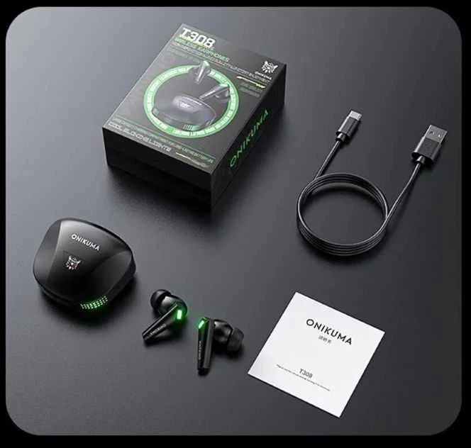 Ausinės Onikuma T308 Gaming TWS