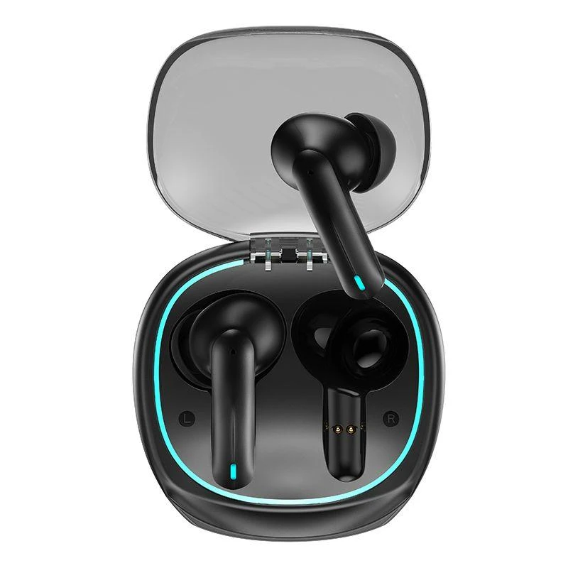 Ausinės Usams XJ13 Dual-mic ENC Gaming TWS, juodas